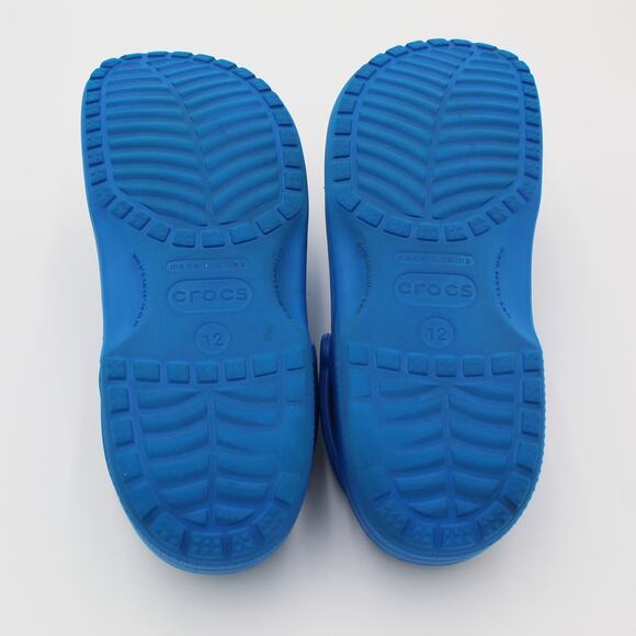 Crocs Classic Clogs Mens 12 Blue Slip On Comfort Water Sandals Shoes - Picture 6 of 6